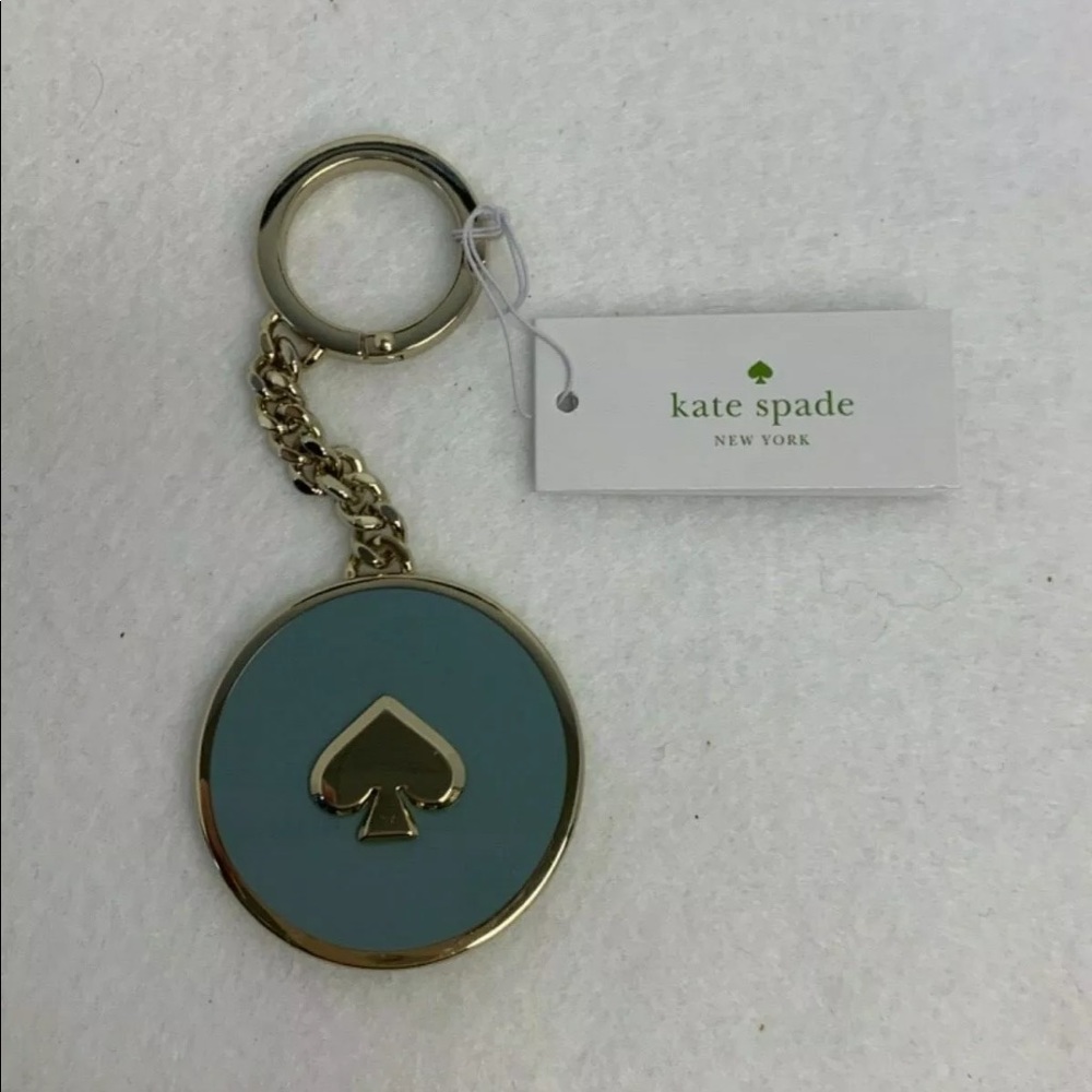 Kate Spade Enamel Spade Fob Key Chain
